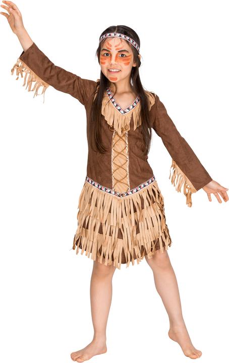 Produktbild Dressforfun Mädchenkostüm Indianerprinzessin (128)