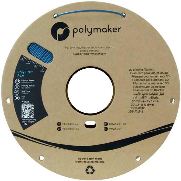 Immagine prodotto Polymaker PolyLite PLA Starlight (PLA, 1.75 mm, 1000 g, Multicolore)
