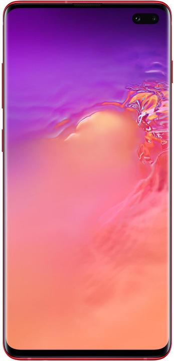 Samsung Galaxy S10+ (128 Go, Cardinal Rouge, 6.40", Double SIM hybride, 16 Mpx, 4G)