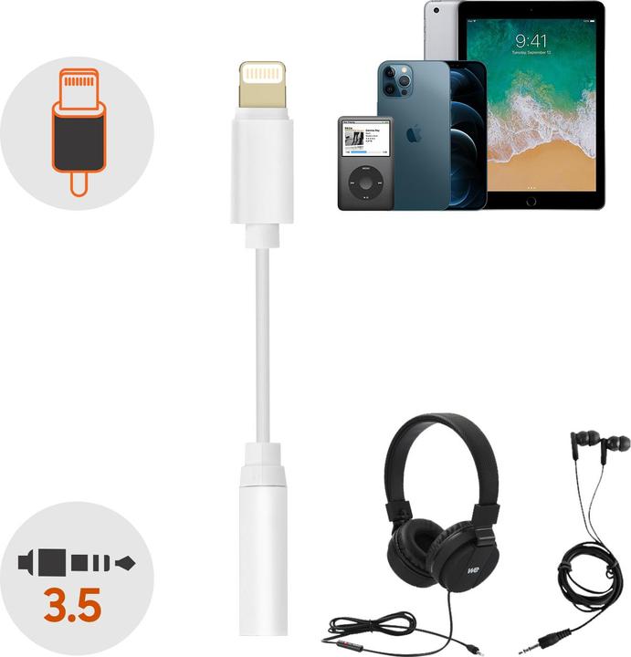 Immagine prodotto Avizar Adattatore audio Lightning / Jack da 3,5 mm (Lightning, Lightning)