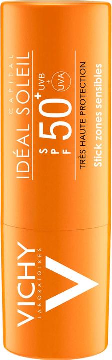 Vichy Capital Soleil Stick sensitive skin areas (Sun stick, Sun cream face, SPF 50+, 9 ml, 9 g)