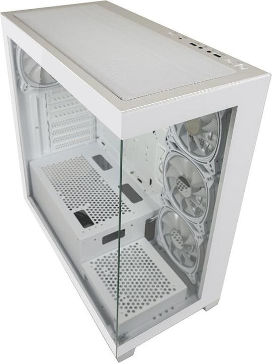 Actual product image LC-Power Case Gaming LC-715W-ON Seamless Pale X (Mini-ITX, ATX)
