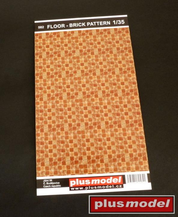 Actual product image Plus Model Floor brick pattern