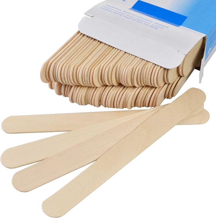 Produktbild R&G holzmundspatel (150 x 18 x 1,5 mm) pkg/ 100 st.
