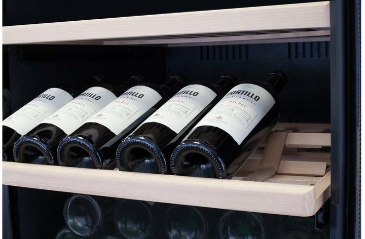 Produktbild Caso WineMaster 126 Weinkühler mit Kompressor Freistehend Edelstahl 126 Flasche(n)
