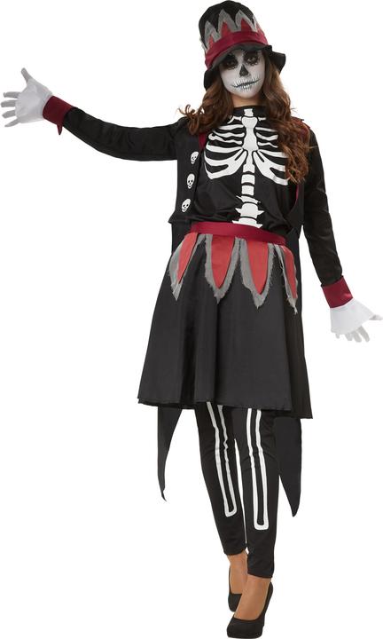 Produktbild Dressforfun Gruselige Skull Lady (L)