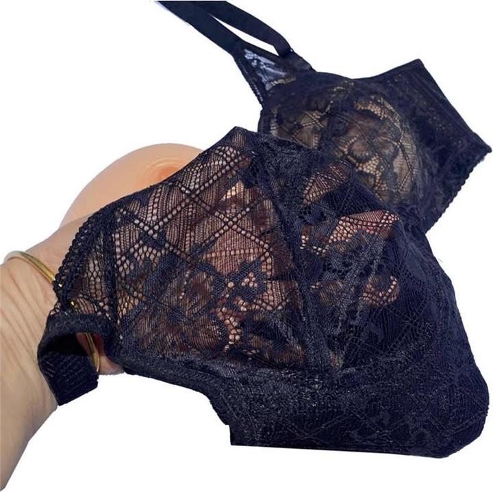 Immagine prodotto NoGenderWear Reggiseno in pizzo per protesi mammarie (Confezione singola, S)
