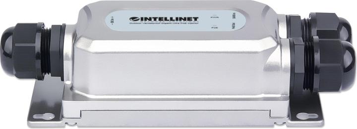 Image du produit Intellinet Injecteur Outdoor Gigabit Ultra PoE avec protection anti-vandalisme (802,3bt (PoE+++), 802,3at (PoE+), 802.3af (PoE), 60 W)