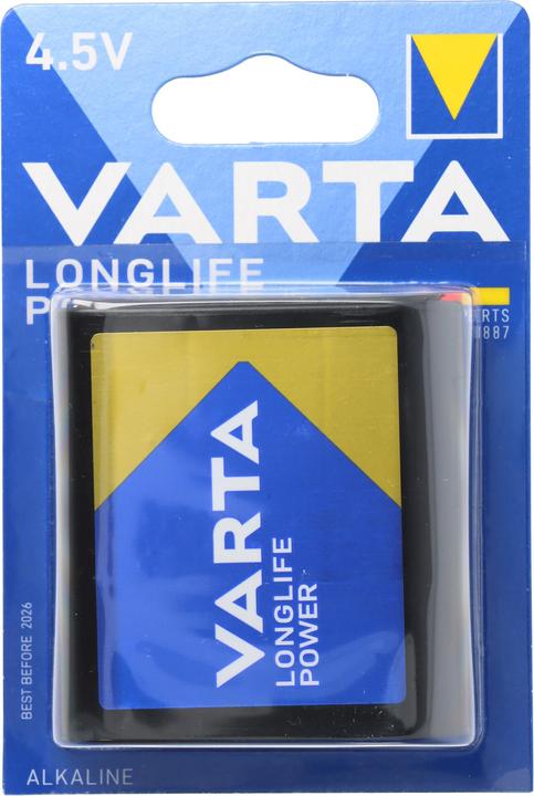 Actual product image Varta Longlife Power (1 pcs., 3R12, 6100 mAh)