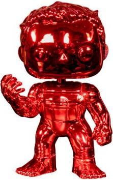 Produktbild Funko Pop Marvel Endgame Hulk mit Infinity Gauntlet Rot Chrome Limitierte Auflage