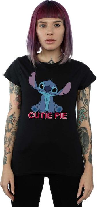 Immagine prodotto Disney Lilo And Stitch Stitch Cutie Pie Maglietta Donna (S)