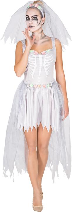 Produktbild Dressforfun Frauenkostüm Brautkleid Skelett (XL)