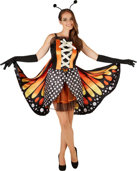 Immagine prodotto tectake Costume da donna - Farfalla Licena rosso fuoco (XXL)
