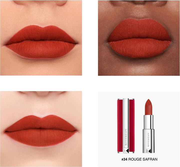 Produktbild Givenchy Le Rouge Deep Velvet Lipstick (34 Rouge Safran)