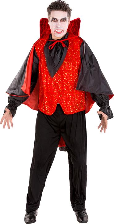 Produktbild tectake Herrenkostüm Graf Dracula (S)