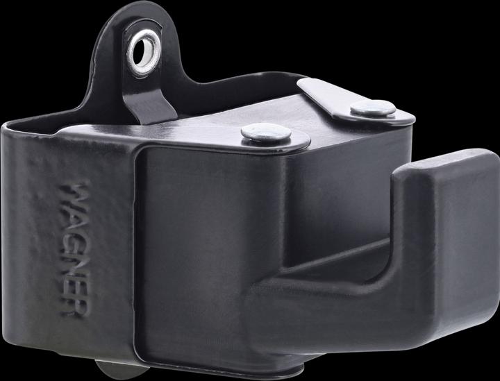 Actual product image Wagner System design yourself coat hook WH 2098 with 1 hook black, 2 pcs.
