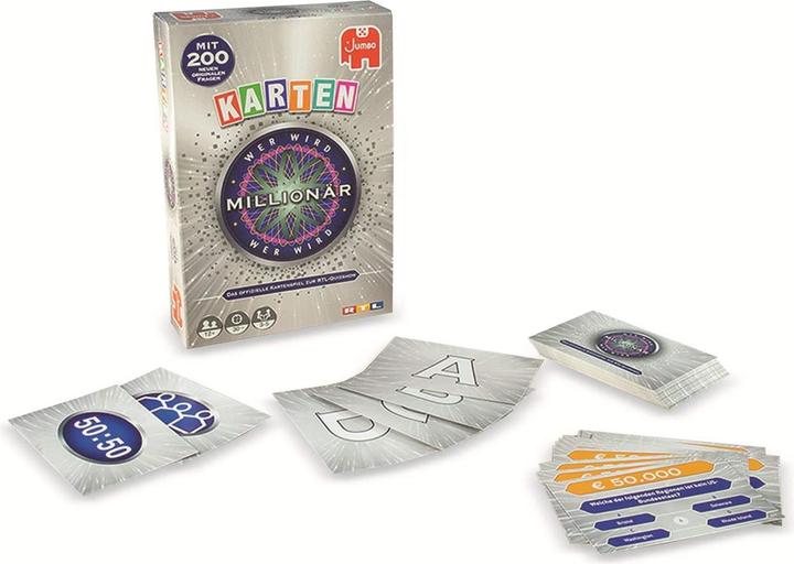 Immagine prodotto Jumbo Chi vuole essere un milionario gioco di carte (Tedesco)