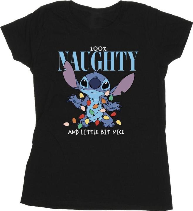 Disney Lilo & Stitch Naughty & Nice TShirt (M)
