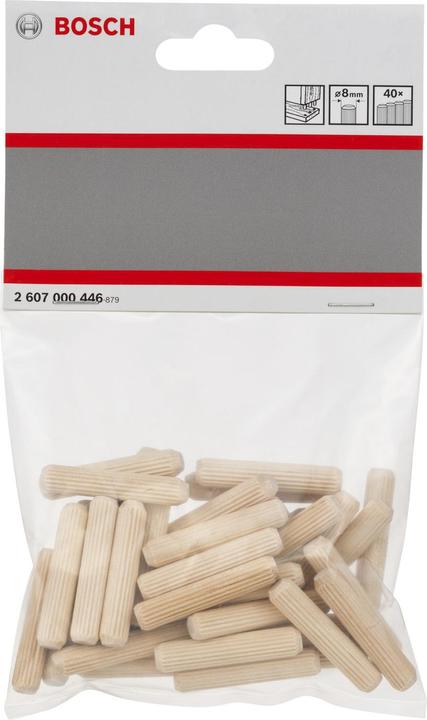 Produktbild Bosch Professional Zubehör Holzdübel (40 Stk.)
