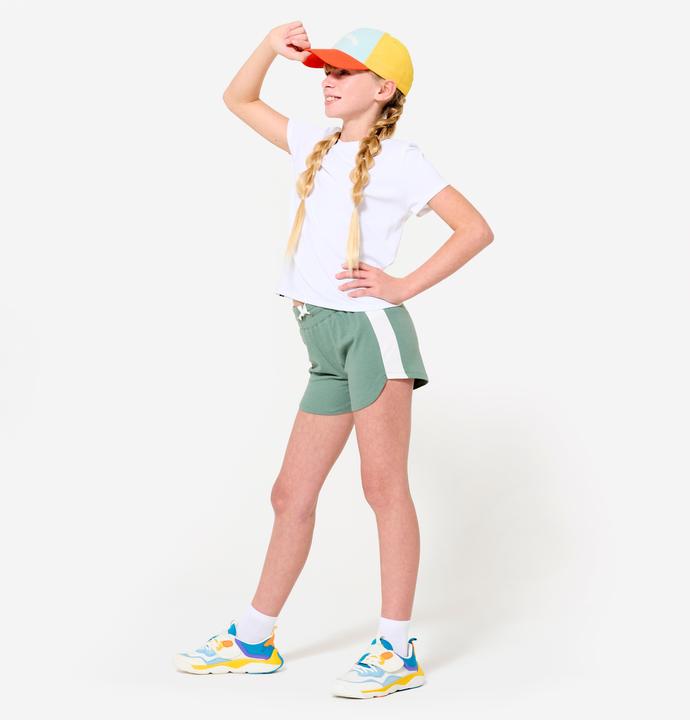 Produktbild Domyos Shorts Mädchen Baumwolle - grün (10, 11, 12)