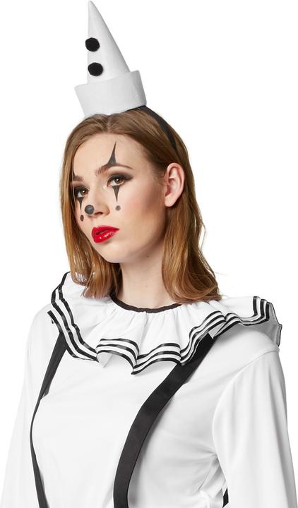 Image du produit tectake Costume de clown pour femmes noir-blanc (L)