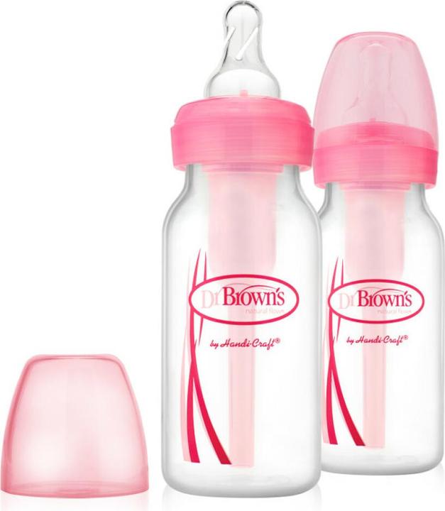 Actual product image Dr Browns SB82305 STAND.BOTTLE. 250ML OPTIONS+ 2PAK ROSES (250 ml)