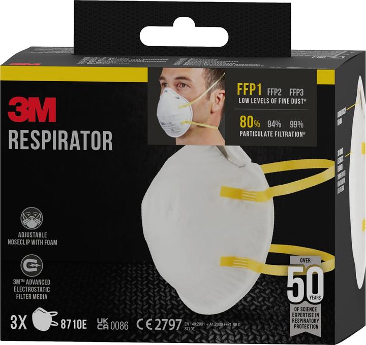 Image du produit 3M Masque de protection (FFP1, 3 x)
