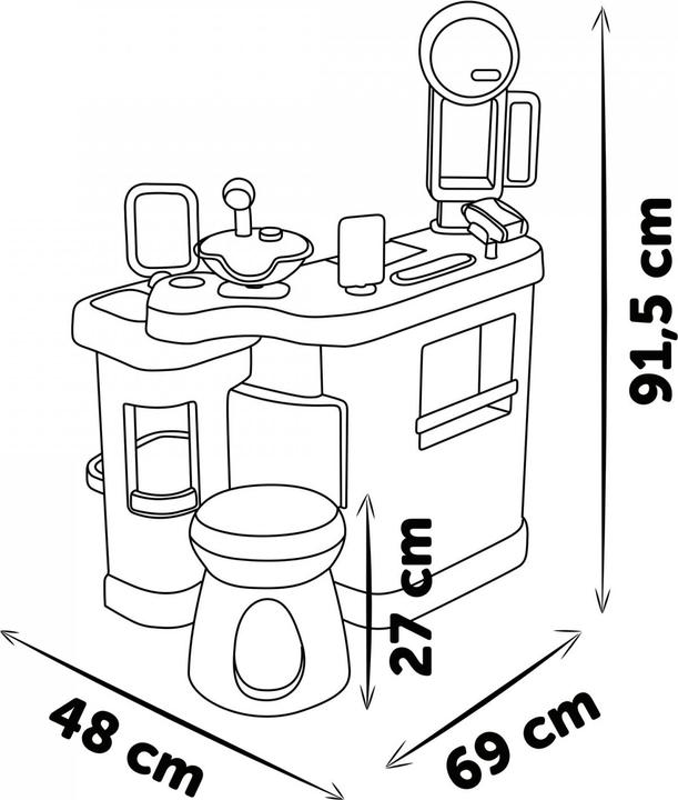 Actual product image Smoby Barber & Cut - Barber Shop