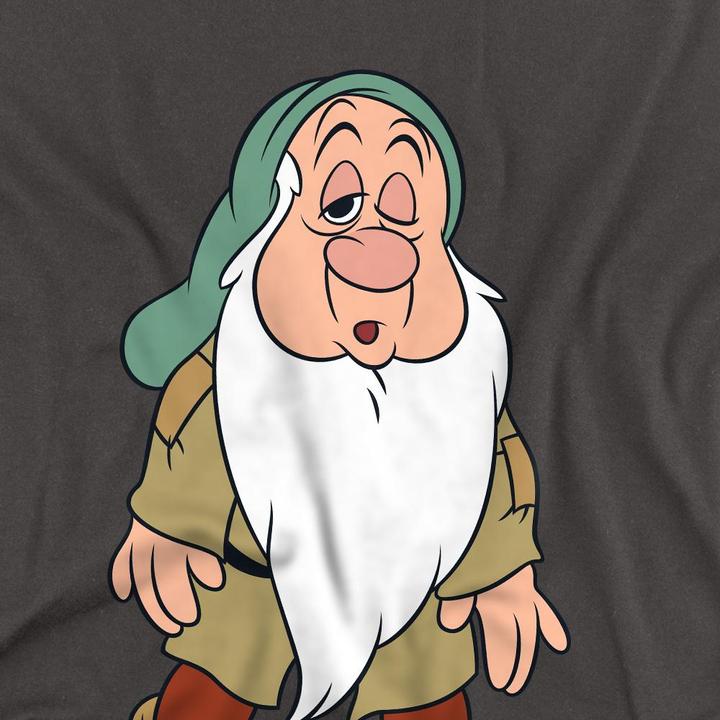 Immagine prodotto Snow White Struggles Maglietta Sleepy (Personaggio ) Adulto Unisex (M)