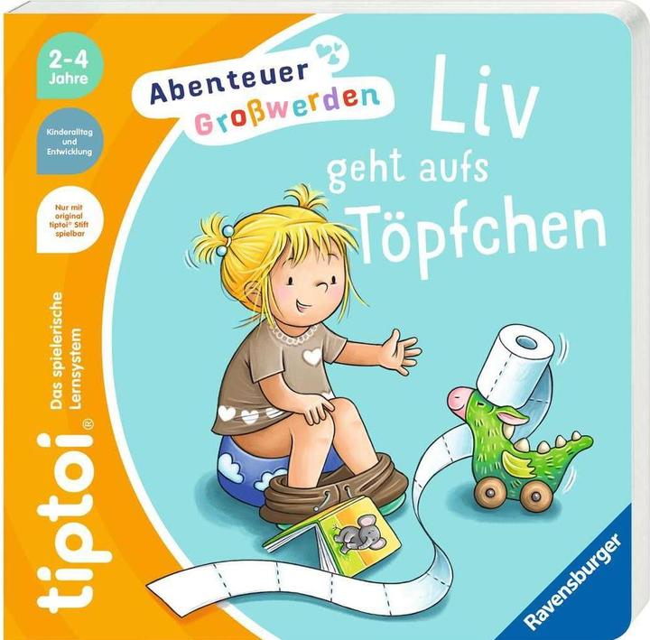 tiptoi L'aventure de la croissance : Liv va sur le pot (Allemand, Sandra Grimm, 2025)