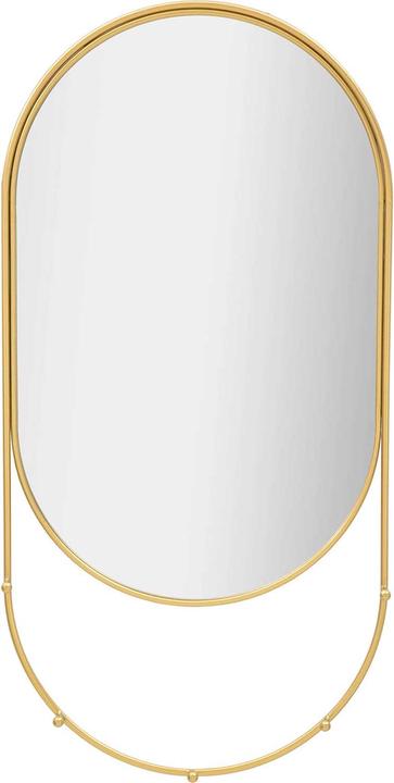 Actual product image Mauro Ferretti Wall mirror with hooks.5 (40 x 79.5 cm)