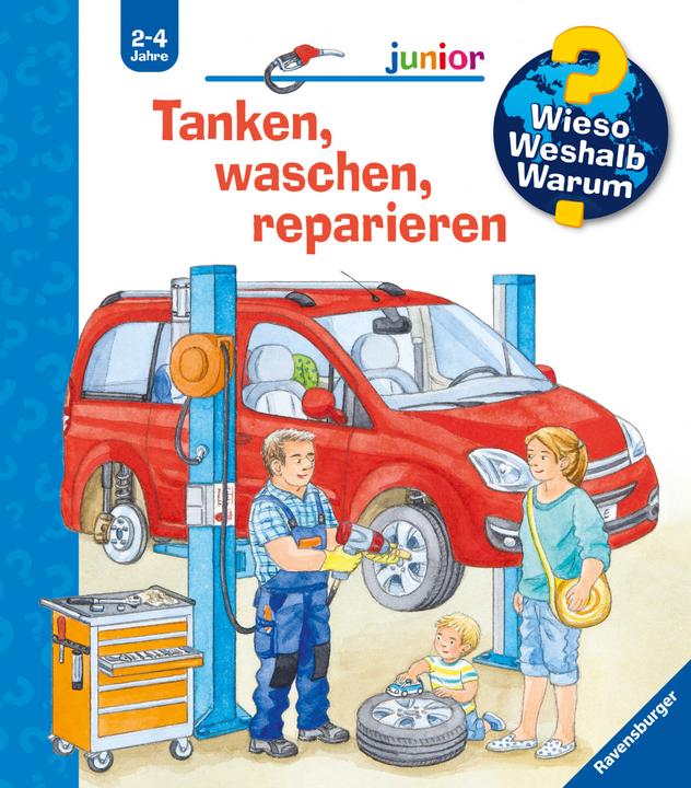 Ravensburger Tanken, waschen, reparieren (Deutsch, Ursula Weller, Frauke Nahrgang, 2020)