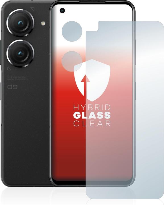 Actual product image upscreen Scratch Shield Glass (1 Piece, Asus Zenfone 9)