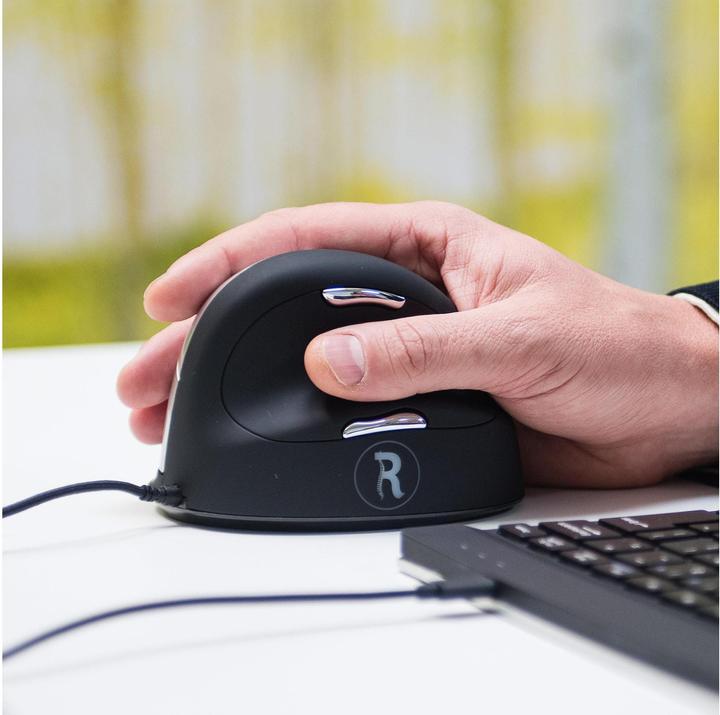 Actual product image R-Go Tools HE Mouse Vertical Wired (Cable)