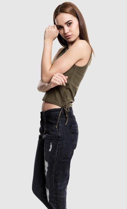 Immagine prodotto Urban Classics Top con pizzo da donna (L)