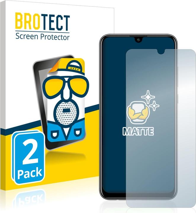 Produktbild BROTECT Entspiegelungs-Schutzfolie Displayschutz Matt (2 Stück, Huawei P Smart (2020))