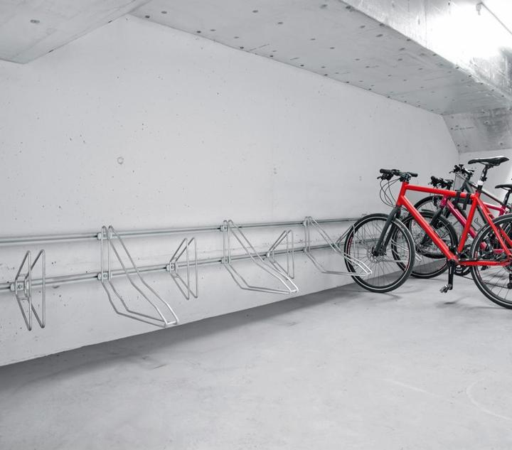 Actual product image Moravia Bike rack 1213 for 11 bikes Width: 4400 mm