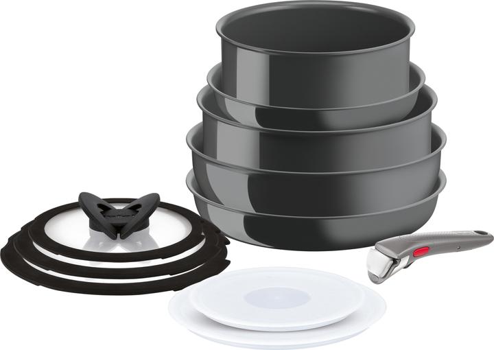 Image du produit Tefal Ingenio Renew Set de poêles (26 cm, Ensemble de casseroles et de poêles de cuisson, Aluminium)