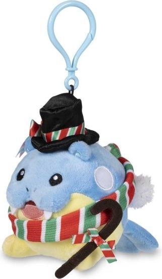 Actual product image Pokémon Spheal Undersea Holiday Key Chain Plush - 11.9 cm