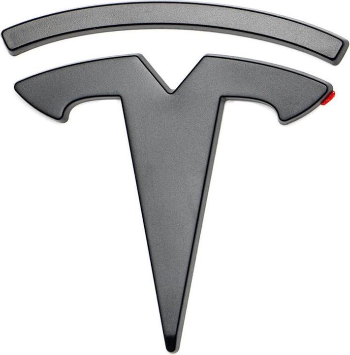 Produktbild Made4EV Logo Emblem in Schwarz für das Tesla Model 3 Highland