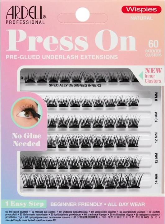 Ardell Press On Multipack Wispies Natural 60 Stk (Künstliche Wimpern)