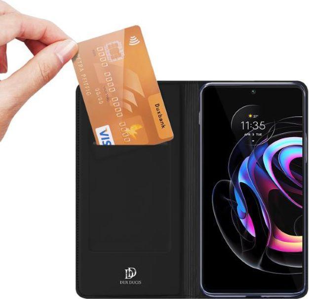 Actual product image Dux Ducis Skin Pro Series Bookcover (Motorola Moto Edge 20 Pro)
