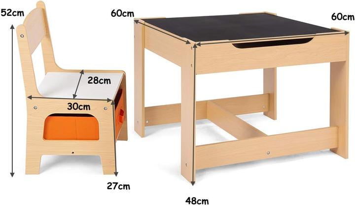 Image du produit Dreamade Salon multifonctionnel pour enfants (Groupe de sièges pour enfants)