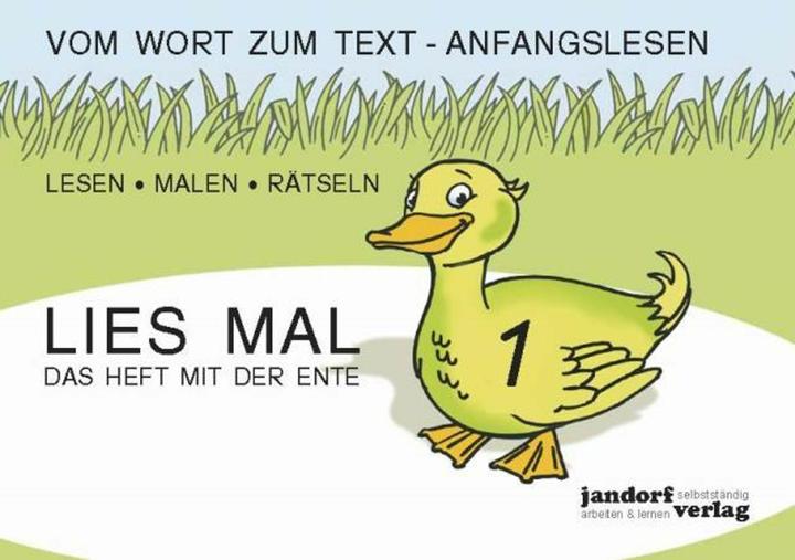 Produktbild Lies mal 1 - Das Heft mit der Ente. Grossbuchstaben (Deutsch, Peter Wachendorf, 2015)