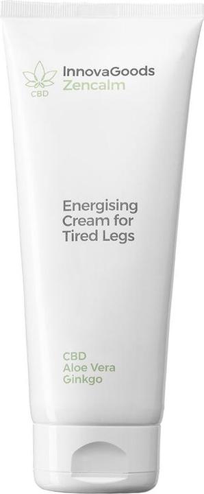 Produktbild InnovaGoods Energetisierende Creme für müde Beine CBD Zencalm 200 ml (Körpercreme, 200 ml)