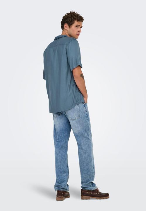 Produktbild Only & Sons Onsdash Life Reg Visc Res Ss Shirt (L)