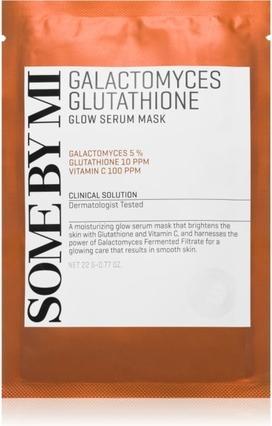 Produktbild Some By Mi Galactomyces Glutathione Glow Serum Mask - Illuminating Sheet Face Mask für empfindliche und