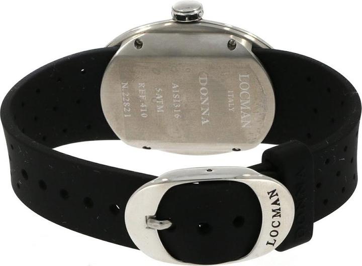 Image du produit Locman Italy Montre femme Donna noire Ref. 0410 (Montre analogique, 34.50 mm)