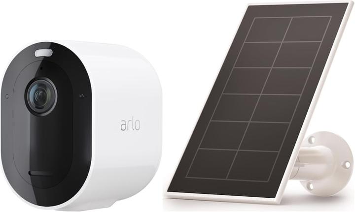 Immagine prodotto Arlo Pro 4 Spotlight telecamera singola bianca con pannello solare