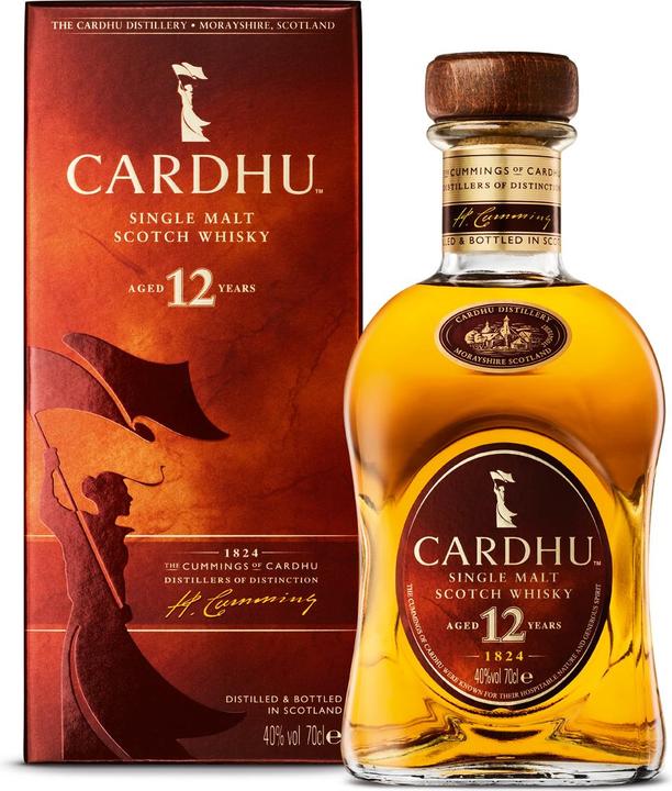 Actual product image Cardhu 12 Years (Single Malt, Scotch whisky, 1 x 70 cl)